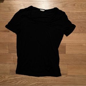 Zara Black v neck tee